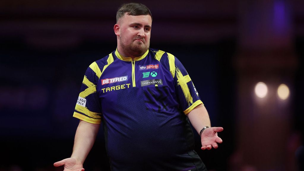Darts - World Matchplay: Strong comeback with nine-darter - Luke Littler ...