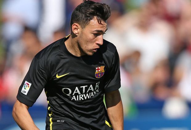 
                <strong>Munir El Haddadi: Das neue Barca-Juwel</strong><br>
                Geboren wurde Munir El Haddadi in El Escorial, einer kleinen Gemeinde knapp 50 Kilometer von der Haupstadt Madrid entfernt. Sein Vater ist gebürtiger Marokkaner, seine Mutter Spanierin.
              