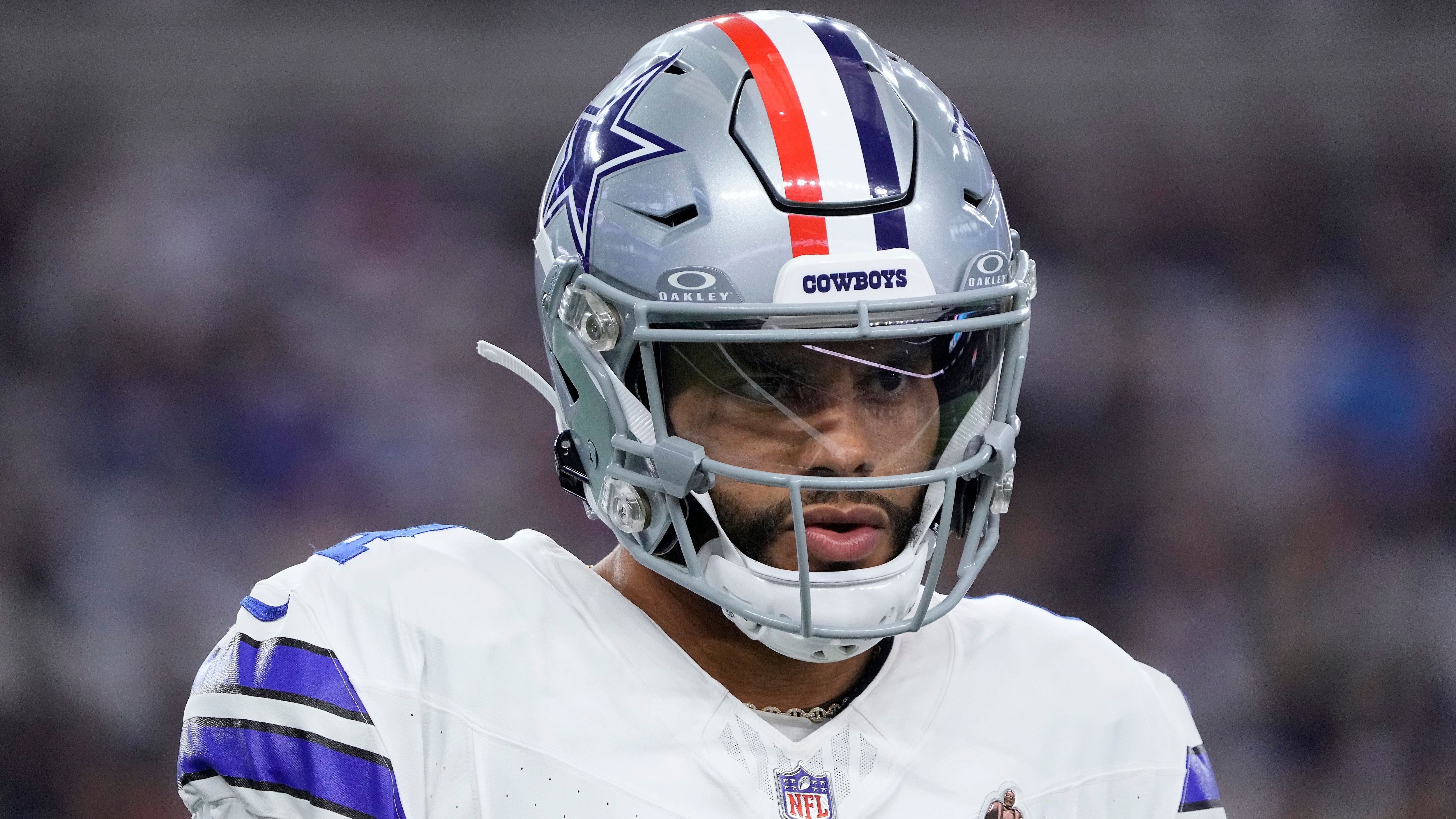 <strong>Platz 6 (geteilt): Dak Prescott</strong><br>Fumbles insgesamt: 22<br>Davon verlorene Bälle: 9<br>Team: Dallas Cowboys<br>Spiele: 45