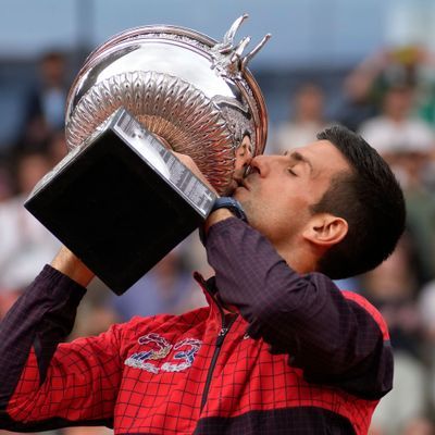 Novak Djokovic bei den French Open