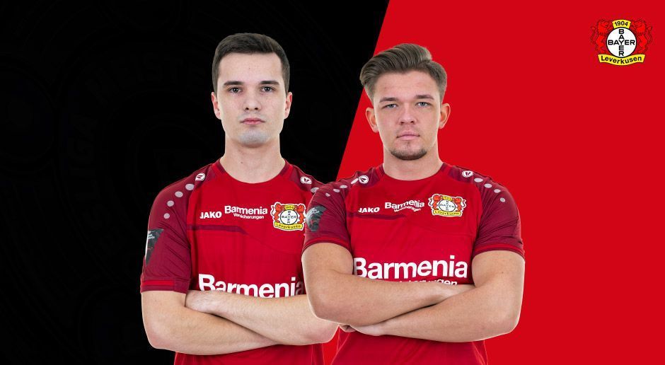 
                <strong>Bayer 04 Leverkusen</strong><br>
                Auch Leverkusen rüstet zum Start der VBL Club Championship auf: Bisher lief nur Marvin "M4RV" Hintz (re.) für das Werksteam auf. Deswegen holte der Verein mit Fabian "Dubzje" De Cae (li) einen Duo-Partner, der den Bundesligisten auf der Xbox repräsentiert.
              