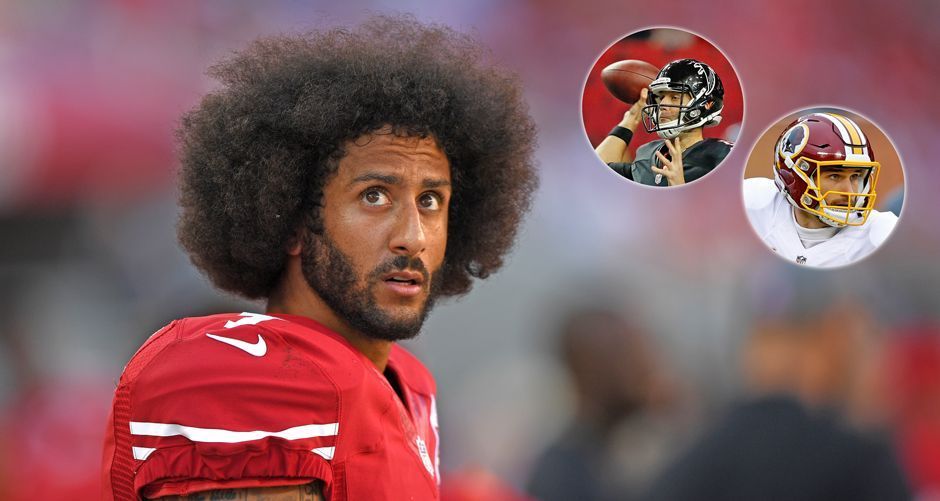 
                <strong>Wer wird Starting Quarterback bei den 49ers?</strong><br>
                Die Saison 2016 war für die San Francisco 49ers eine zum Vergessen. Die miserable Bilanz von 2-14 und der letzte Platz in der NFC West wurden vor allem Colin Kaepernick zugeschrieben. Nach "ESPN"-Informationen will der zeitweise zum Backup degradierte Quarterback seinen Vertrag in San Francisco deshalb auflösen und in den Free-Agent-Markt einsteigen. Die Franchise des neuen Head Coaches Kyle Shanahan bräuchte einen neuen Spielmacher. Als wahrscheinlichste Kandidaten gelten dabei Kirk Cousins von den Redskins, den Shanahan 2011 als Offensive Coordinator in Washington bereits betreute, Falcons-Backup Matt Schaub, der zwischen 2007 und 2009 mit Shanahan bei den Texans zusammenarbeitete, und New Englands Jimmy Garoppolo.
              