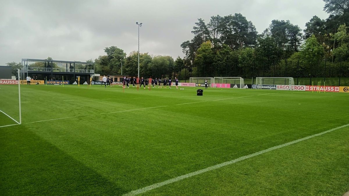 Szene vom DFB-Training am Dienstag