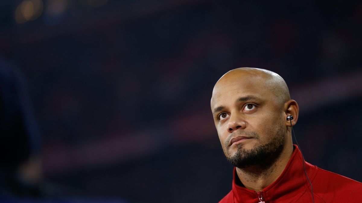 Trainer Vincent Kompany vom FC Bayern