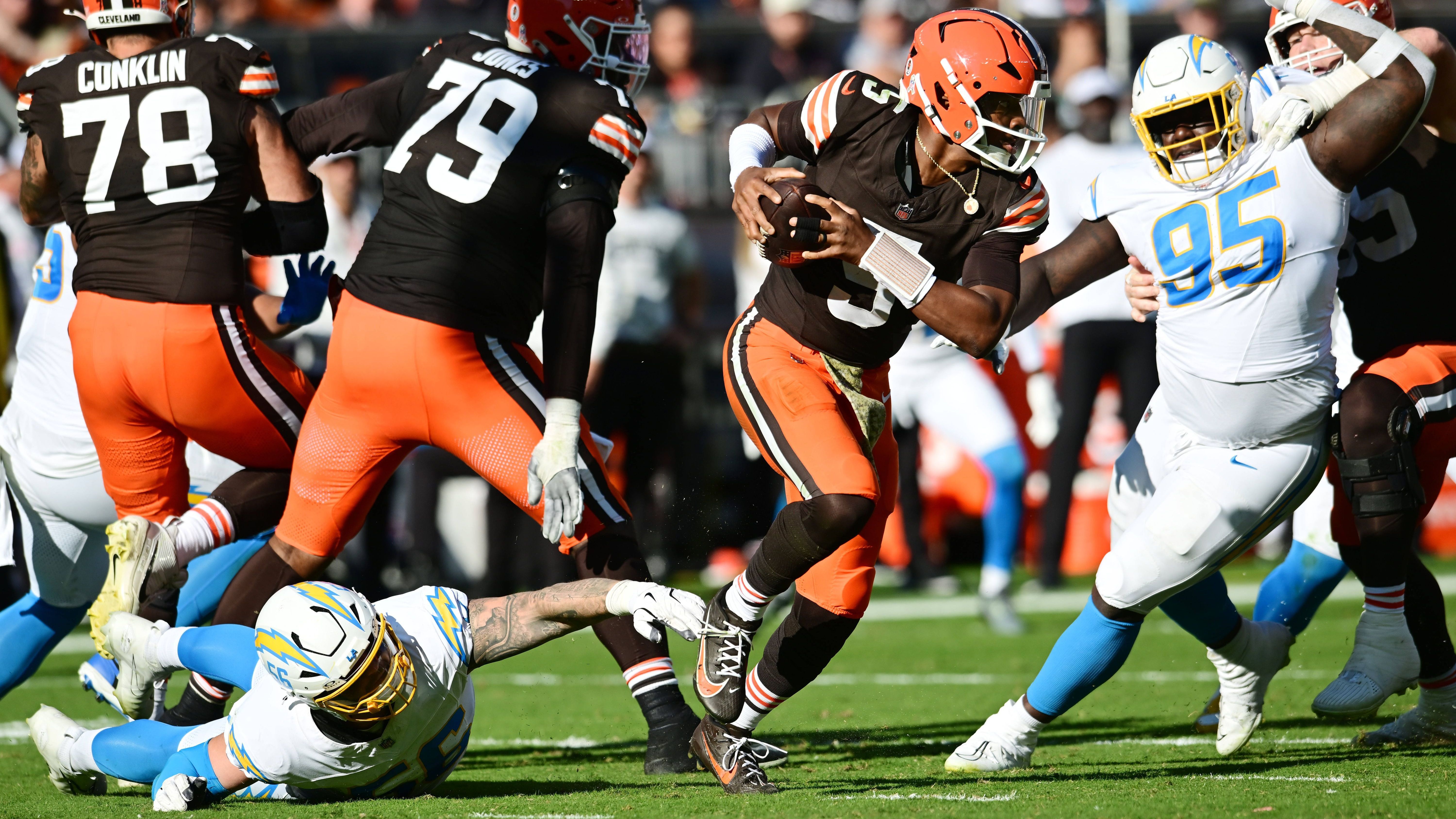 <strong>7. Platz (geteilt): Cleveland Browns</strong><br>Conversion Percentage: 66,67 Prozent
