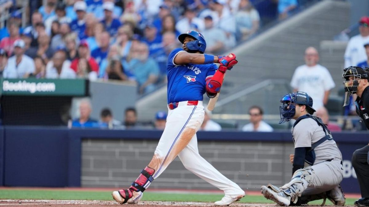 Treffer zum Grand Slam: Vladimir Guerrero Jr.
