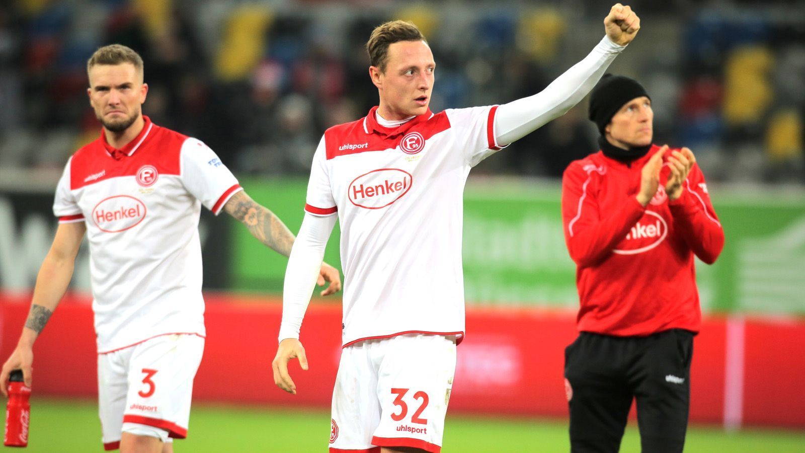 
                <strong>Fortuna Düsseldorf</strong><br>
                Davor Lovren und Johannes Bühler können im Winter gehen. An Innenverteidger Robin Bormuth (im Bild) soll laut Informationen der "Bild"-Zeitung Dynamo Dresden Interesse haben.
              