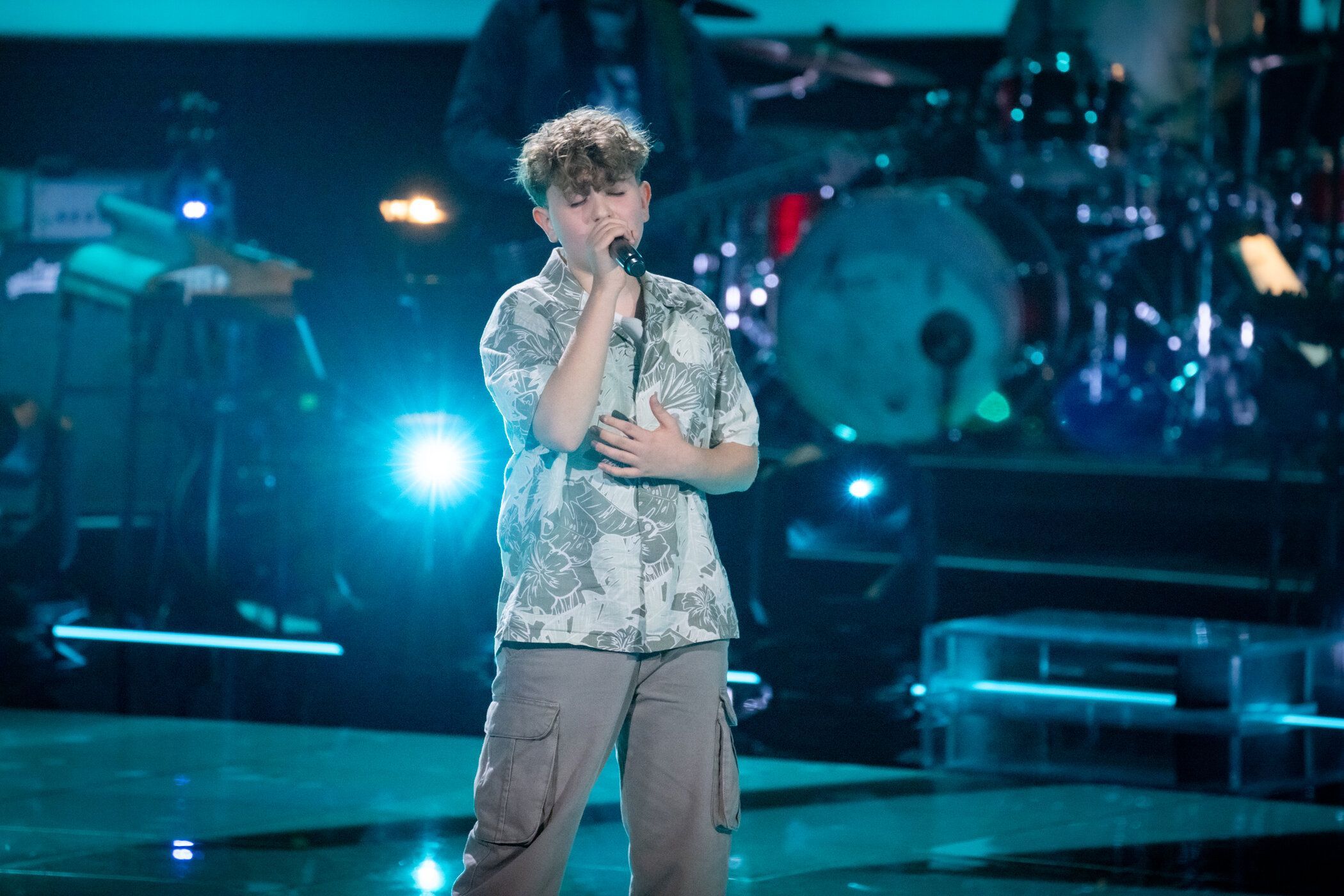 Luca singt bei "The Voice Kids"