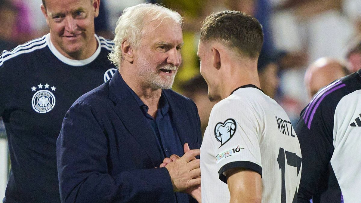 Rudi Völler macht sich keine Sorgen um Florian Wirtz