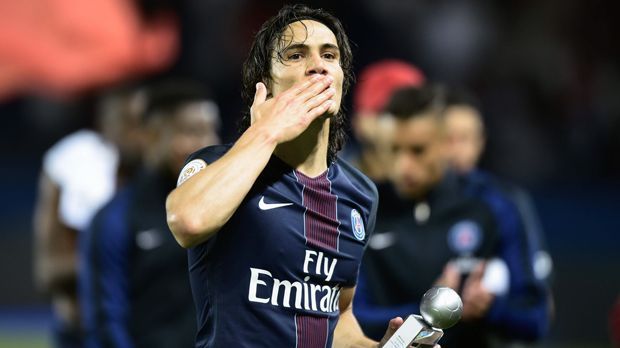 
                <strong>Frankreich: Edinson Cavani (Paris St. Germain)</strong><br>
                Saisontore 2016/2017: 
              