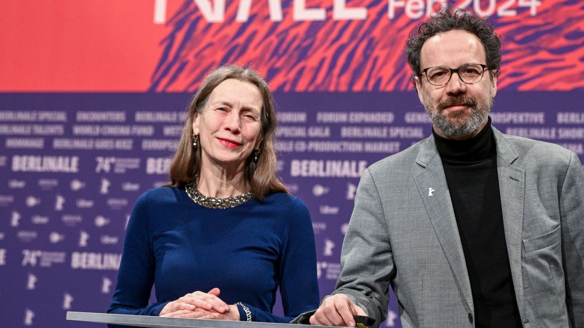 Das Leitungs-Duo der Berlinale, Mariette Rissenbeek, Geschäftsführerin, und Carlo Chatrian, künstlerischer Direktor.
