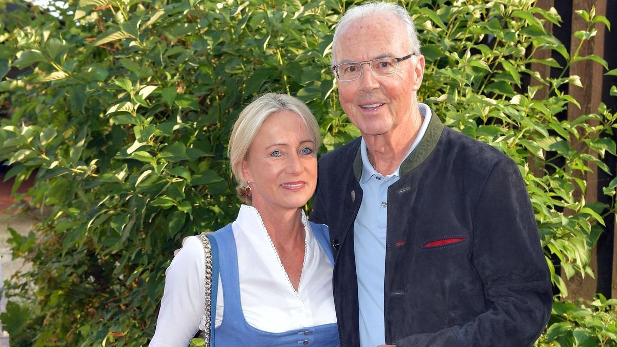 Franz und Heidi Beckenbauer