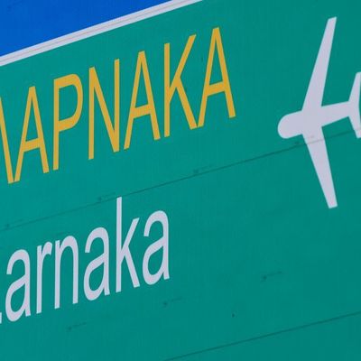 Stillstand am Airport: Am Flughafen Larnaka sitzen Tausende Passagiere wegen des Streiks fest.
