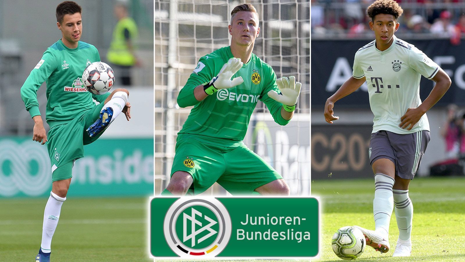 
                <strong>Die Stars der A-Junioren-Bundesliga</strong><br>
                Die A-Junioren Bundesliga kann für die Stars von morgen das Sprungbrett in den Profi-Bereich sein, wie man beispielsweise an Herthas goldener Generation um Arne Maier, Dennis Jastrzembski und Palko Dardai sieht, die sich gemeinsam die U19-Meisterschaft 2018 sicherten und nun Bestandteil der Berliner Bundesliga-Mannschaft sind. Seit ein paar Wochen läuft nun die neue A-Jugend-Bundesliga-Spielzeit und ran.de stellt euch die Jungs vor, die diese Saison durchstarten können.
              