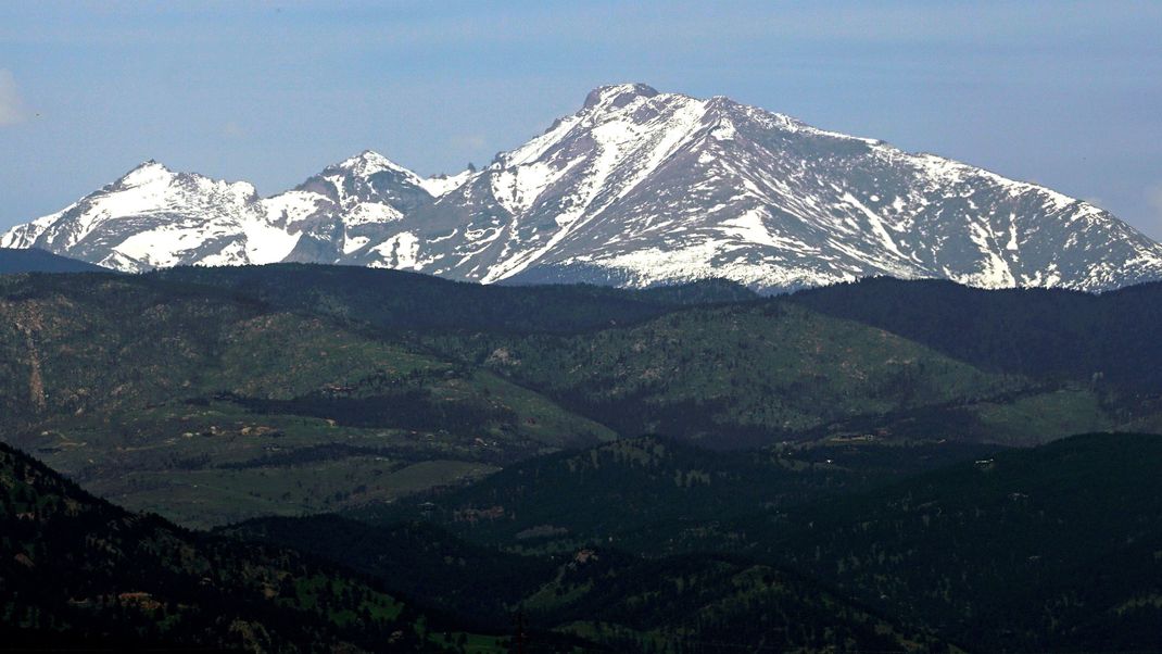 Die Rocky Mountains in Colorado. Eine 26-Jährige stürzte hier beim Freiklettern.