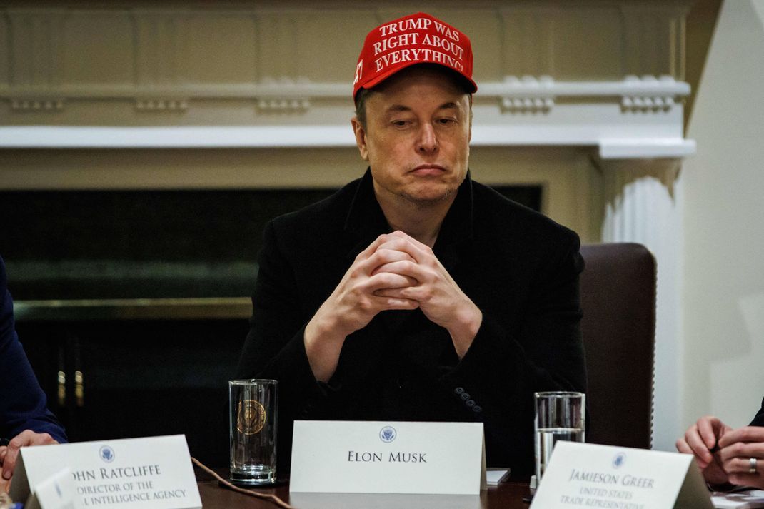 Tesla-Boss Elon Musk (Bild) beschwert sich über die möglichen Ausgaben, die Trumps milliardenschweres Gesetzesvorhaben vorsieht. (Archivbild)