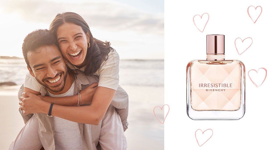 Eine leichte und elegante Kombination aus Rosennote und rosa Pfeffer – Irresistible Eau de Toilette Fraiche von Givenchy schenkt großartige Duftmomente für unvergessliche Momente.