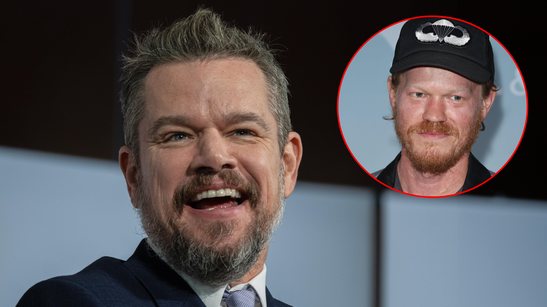 Matt Damon (links) und Jesse Plemons (rechts) werden immer wieder als Hollywood-Doppelgänger bezeichnet.