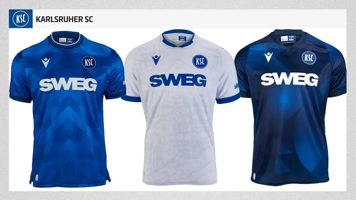 <strong>Karlsruher SC:</strong><br>Trikotpreis: 89,95 Euro<br>Rückenbeflockung: 14,95 Euro