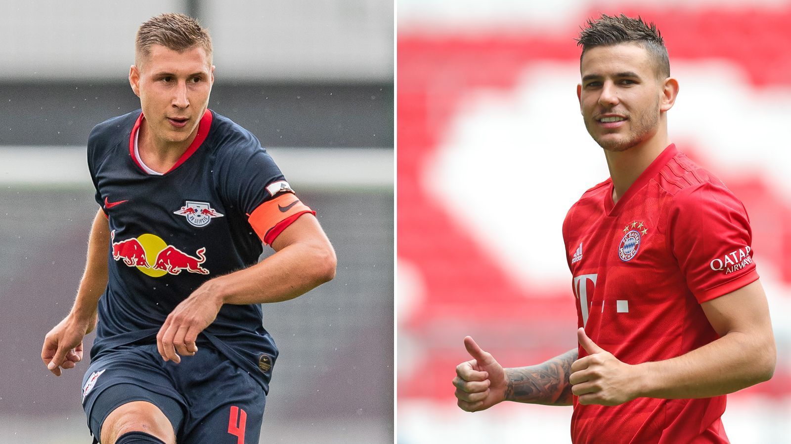 
                <strong>Willi Orban vs. Lucas Hernandez</strong><br>
                Rekordeinkauf Hernandez ist innerhalb kürzester Zeit zum Stammverteidiger an der Seite von Süle geworden - und das, obwohl er sich nach der Verletzungspause erst zu alter Stärke zurückarbeiten musste. Im Duell mit Leipzigs Kapitän hat er deshalb die Nase knapp vorn. Punkt für Hernandez. 2:3.
              