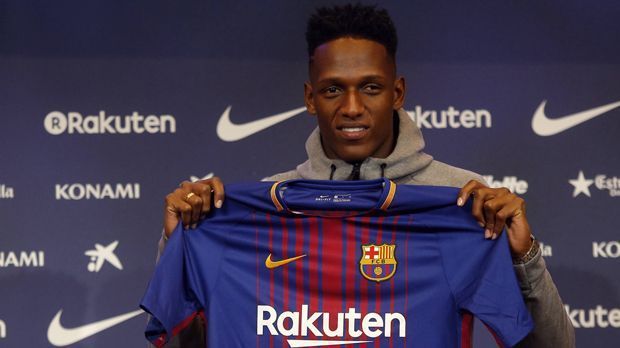 
                <strong>Yerry Mina (FC Barcelona)</strong><br>
                Körpergröße: 1,95 MeterPosition: Innenverteidiger
              