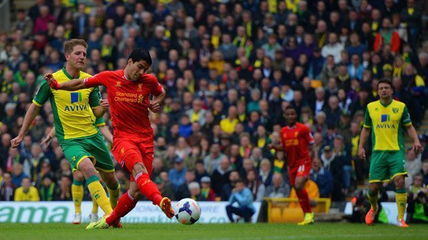 
                <strong>Luis Suarez (FC Liverpool)</strong><br>
                Luis Suarez war der herausragende Spieler in dieser Saison. Der Superstar aus Uruguay schoss den Club bisher mit unglaublichen 30 Toren auf den ersten Tabellenplatz. Kann er seine überragende Saison nun mit dem Meistertitel krönen?
              