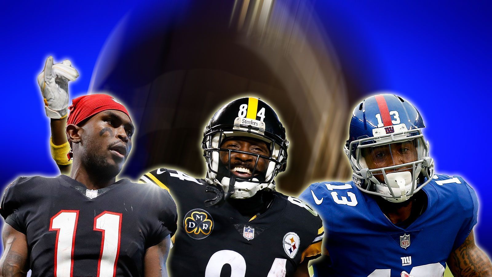 
                <strong>Die besten Wide Receiver in Madden 19</strong><br>
                Ob Julio Jones, Antonio Brown oder Odell Beckham Jr. (v. l.) - die NFL hat eine ganze Reihe an Passempfängern von Weltklasseformat zu bieten. ran.de zeigt, welche Wide Receiver die höchste Gesamtstärke im neuen Game "Madden 19" haben.
              