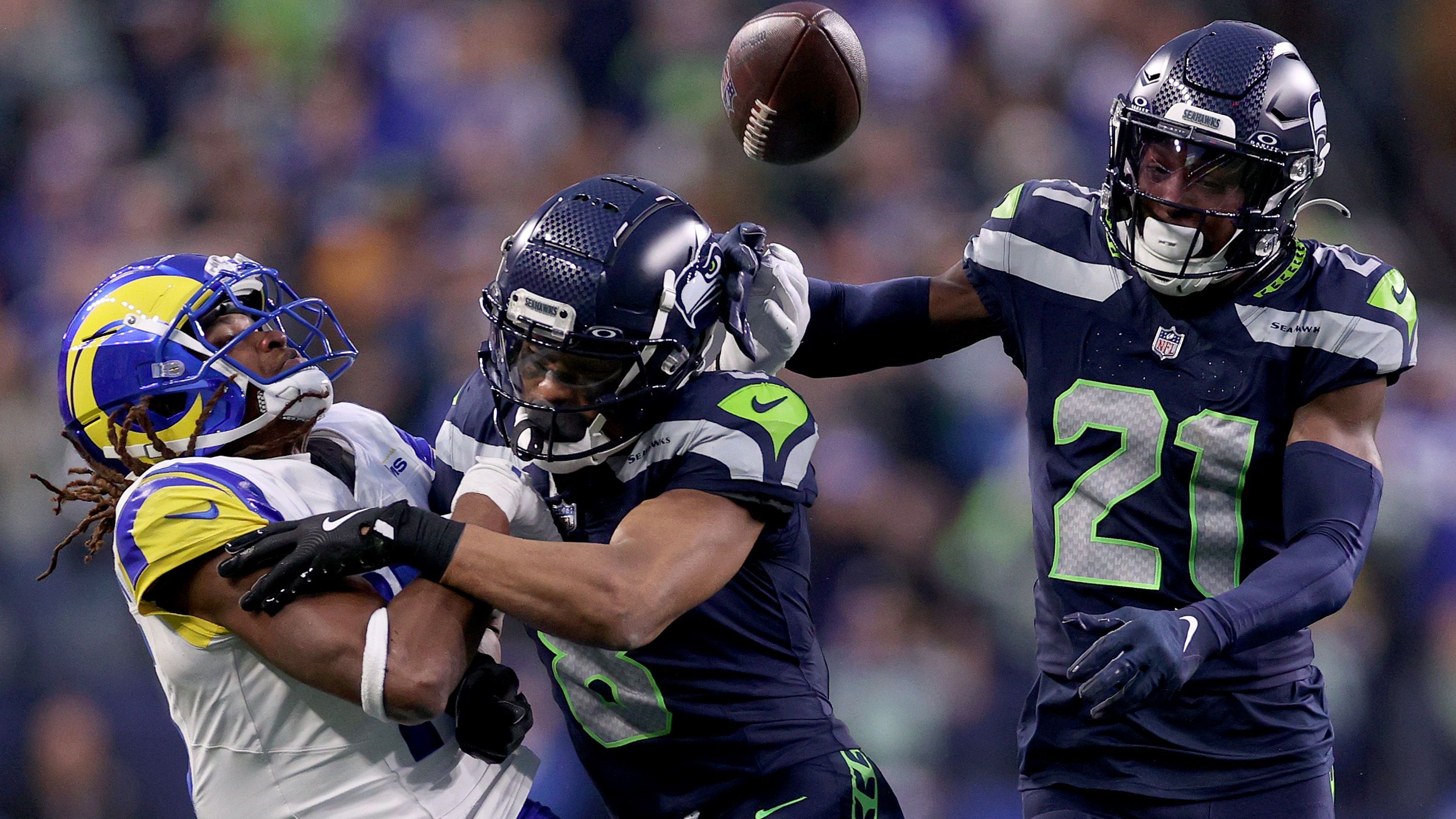 <strong>Platz 3: Seattle Seahawks</strong><br>Anzahl der Penalties: 74