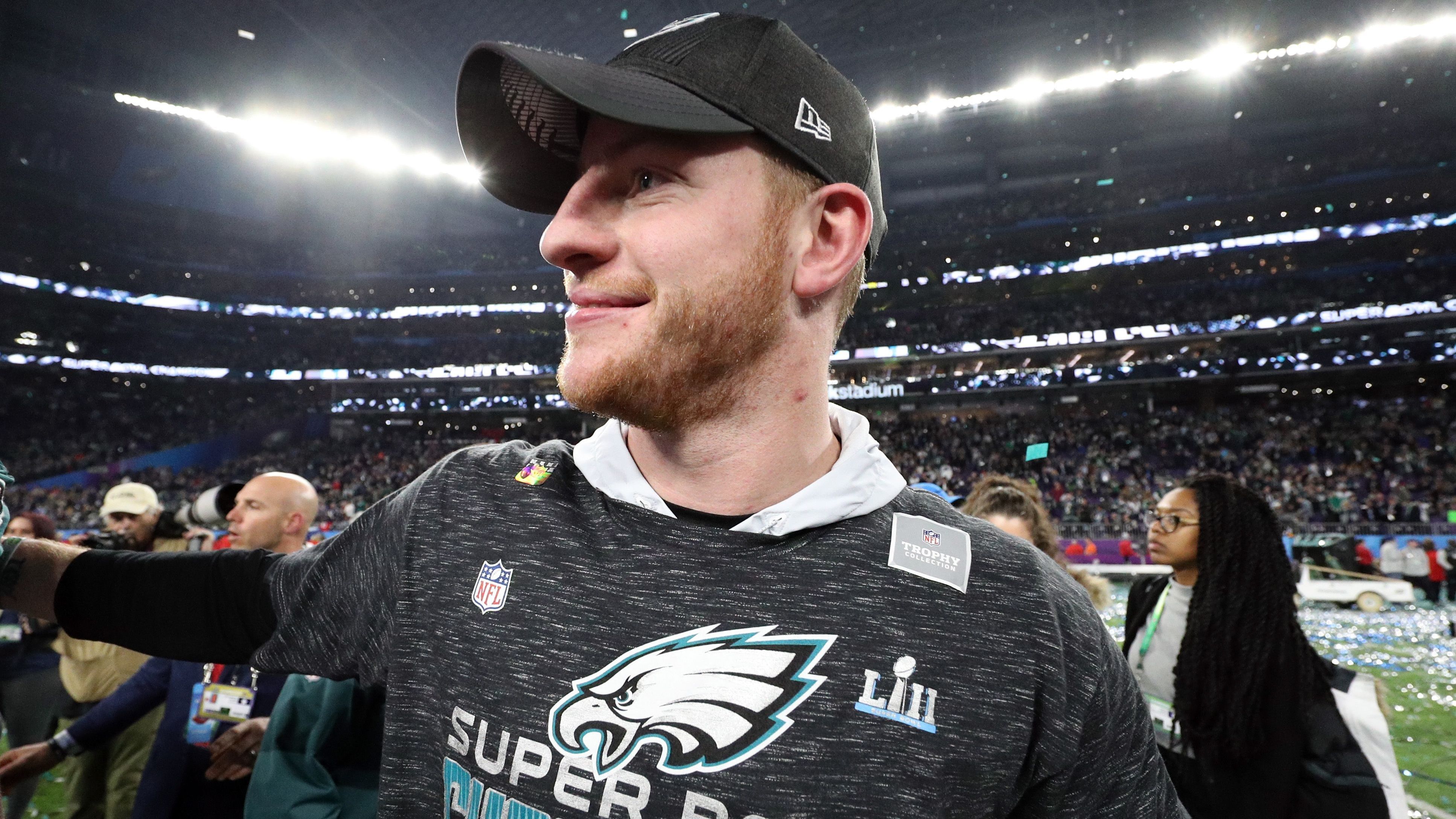 <strong>Geteilter 19. Platz: Philadelphia Eagles </strong><br>Anzahl Erstrundenpicks seit 2000: 23 <br>Höchster Pick: 2. (2016) <br>Am höchsten ausgewählter Spieler: Carson Wentz (Quarterback)