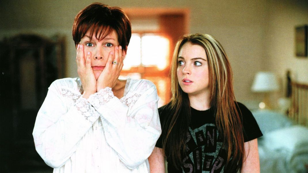 Im ersten Teil von "Freaky Friday" tauschen Jamie Lee Curtis (links) und Lindsay Lohan ihre Körper!