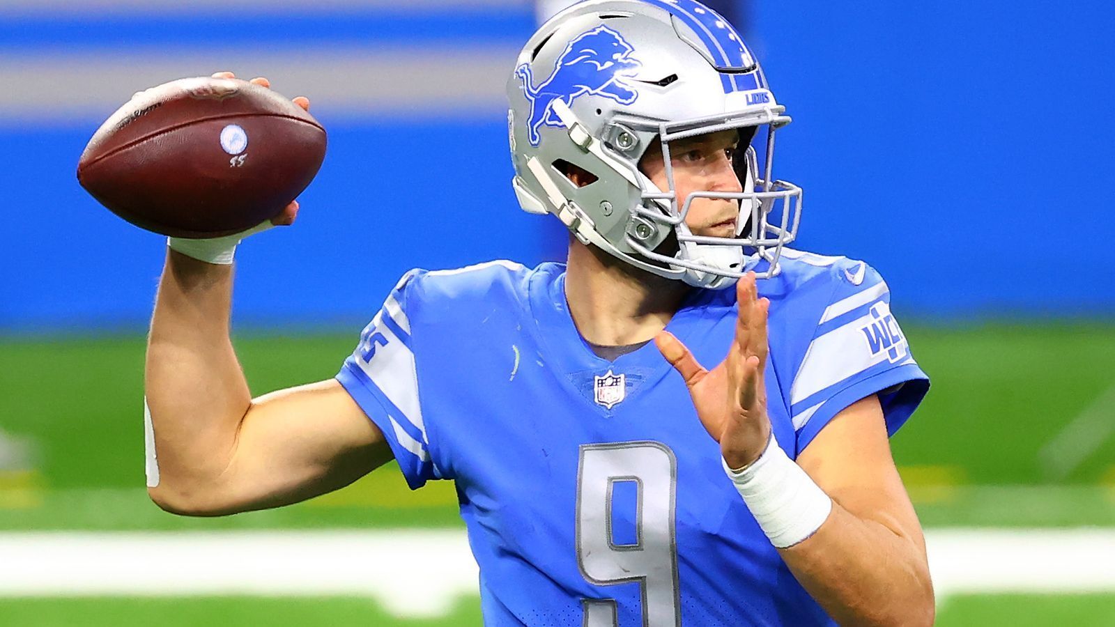 <strong>Detroit Lions: 3 Quarterbacks</strong><br>
                Matthew Stafford (120), Jared Goff (48), David Blough (5)
