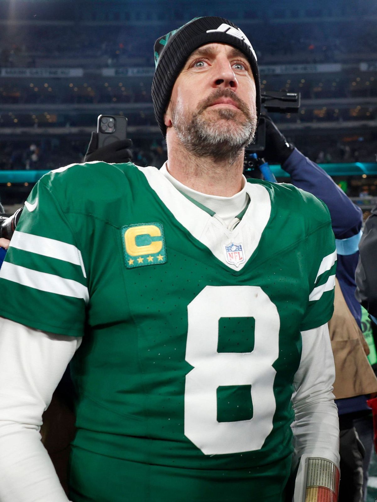 Aaron Rodgers bei den Jets