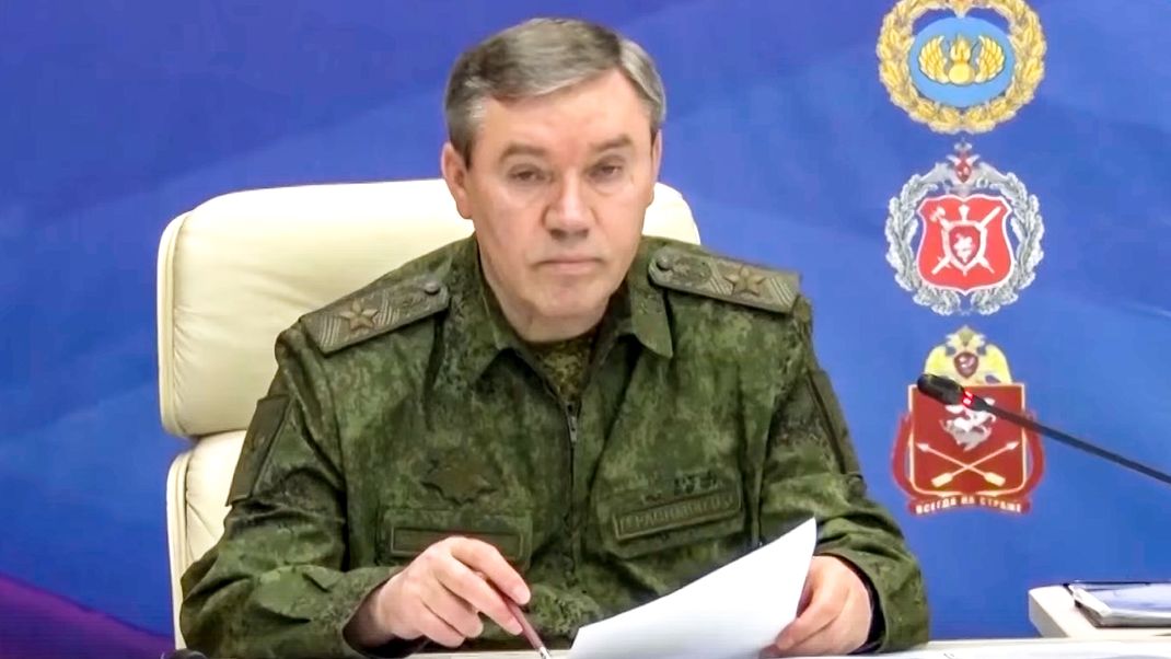 Seltener Kontakt: General Waleri Gerassimow (Bild) hat seinen US-Kollegen Charles Brown angerufen.