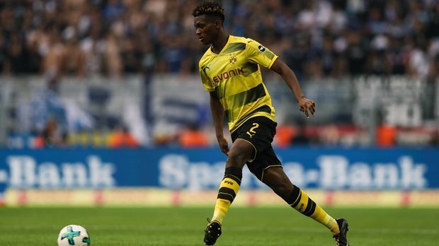 
                <strong>Dan-Axel Zagadou (Borussia Dortmund)</strong><br>
                Körpergröße: 1,95 MeterPosition: Innenverteidiger
              