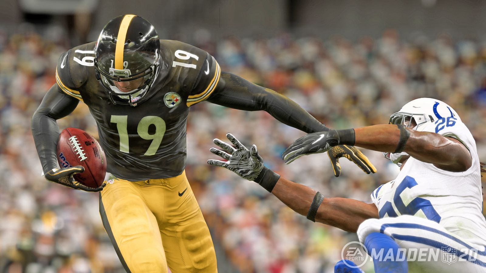 
                <strong>Madden NFL 20: Das ist neu in der Football-Simulation</strong><br>
                Zudem soll das Football-Erlebnis noch realistischer werden. Run/Pass-Options sind nun bei jedem Call verfügbar. Um den Spielern noch mehr Individualität zu ermöglichen, wird eine neue Pump Fake-Mechanik eingeführt. Ein Doppelklick genügt zukünftig, um den Wurf des Quarterbacks abzubrechen und mit dem Ball zu laufen.
              