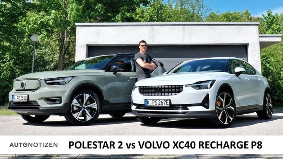 Polestar 2 und Volvo XC 40 Recharge P8 im Vergleich!