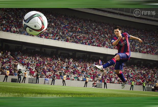 
                <strong>FIFA 16 - Die neuen Bilder</strong><br>
                Lionel Messi wird auch bei FIFA 16 wieder auf dem Cover sein.
              