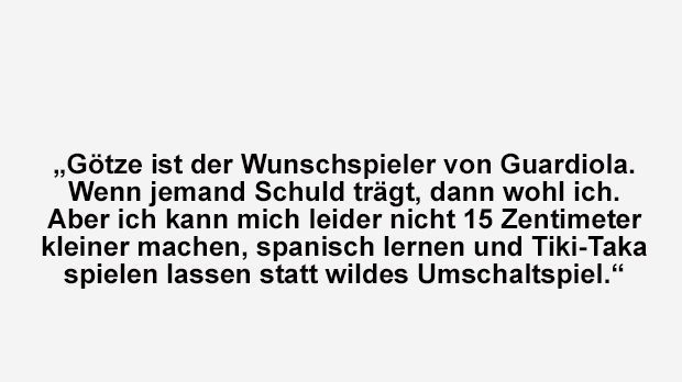 
                <strong>Kloppos beste Sprüche</strong><br>
                Jürgen Klopp über den Wechsel von Mario Götze zum FC Bayern München.
              