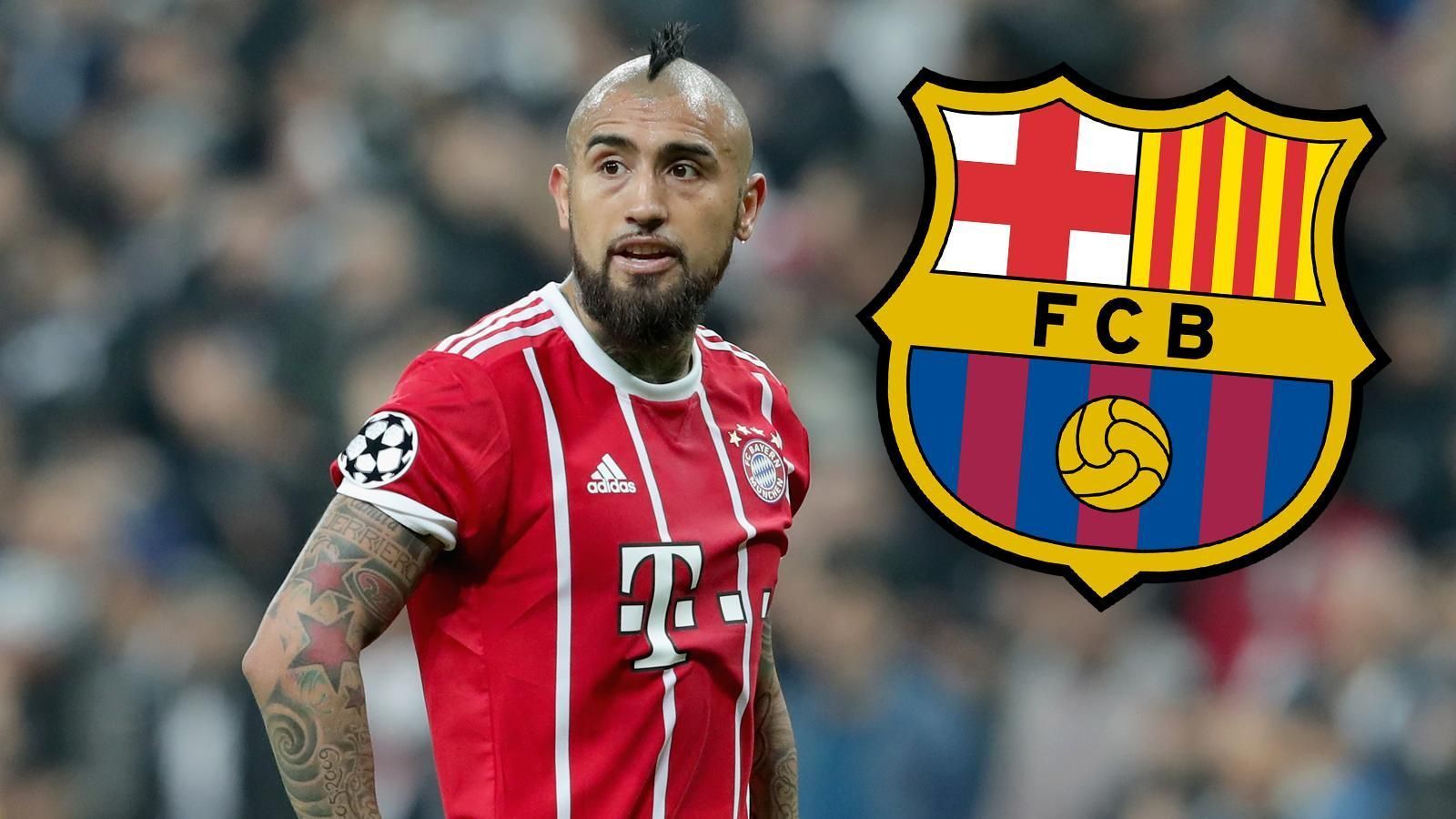 
                <strong>Arturo Vidal (Abgang FC Bayern München)</strong><br>
                Fix! Arturo Vidal verlässt den FC Bayern München und schließt sich Barcelona an, das gab der deutsche Rekordmeister bekannt. Die Ablösesumme für den Chilenen beläuft sich auf kolportierte 20 Millionen Euro. Bei den Katalanen erhält der 31-Jährige einen Vertrag über drei Jahre.
              