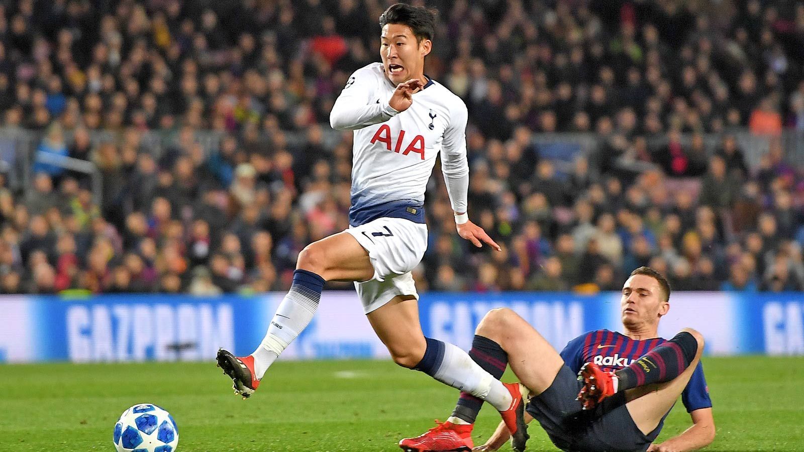 
                <strong>Platz 5: Heung-min Son</strong><br>
                Anzahl der Spiele: 53 (38 Vereins-, 15 Länderspiele)Verein: Tottenham HotspurNationalität: SüdkoreaPosition: LinksaußenAlter: 26 Jahre
              