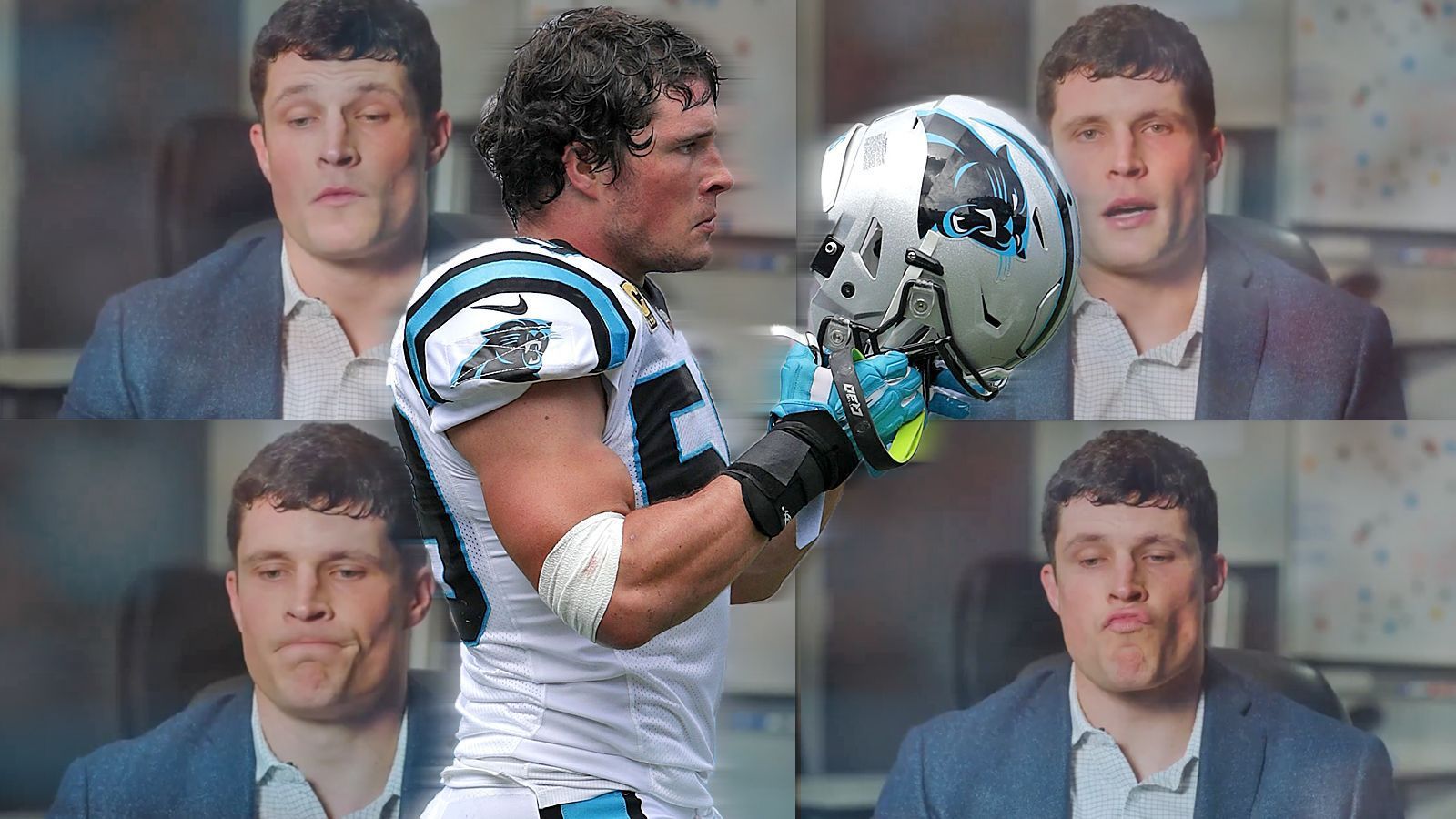 
                <strong>Luke Kuechly (Carolina Panthers)</strong><br>
                Gesamtwertung: 98Position: Middle Linebacker
              