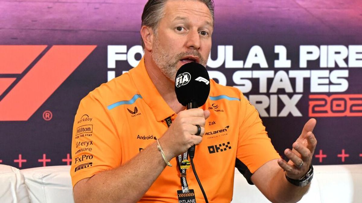 Zak Brown redete am Austin-Freitag viel und sagte dennoch wenig ...