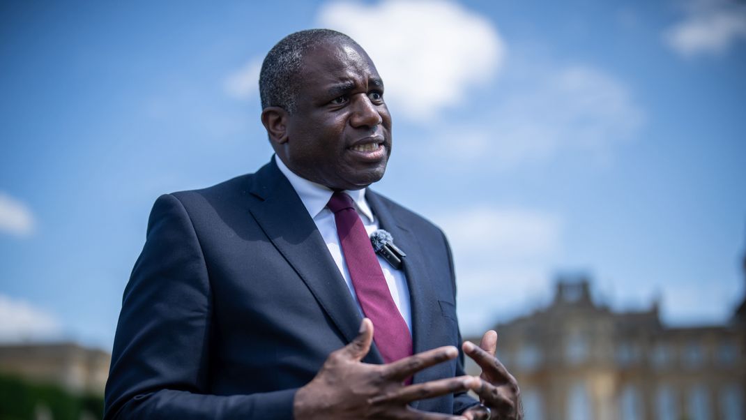 &nbsp;David Lammy, Außenminister von Großbritannien