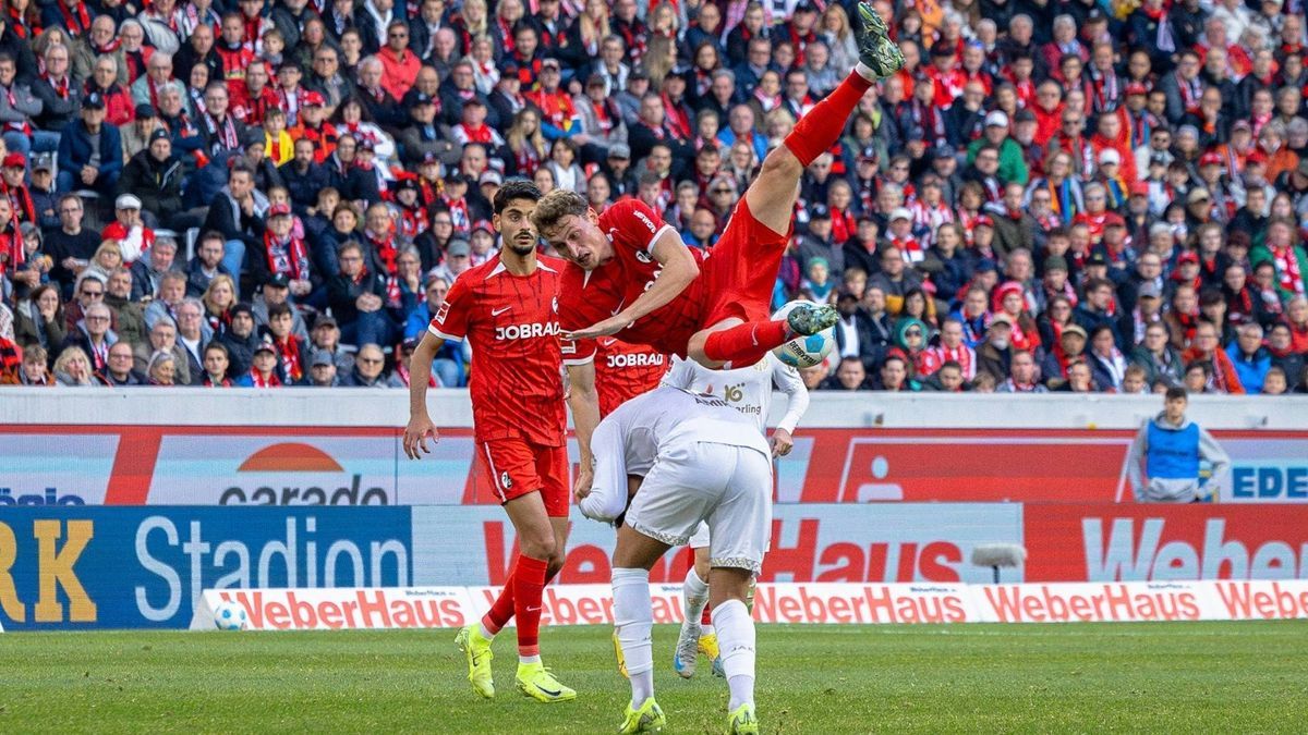 Zweikämpfe waren Trumpf in Freiburg