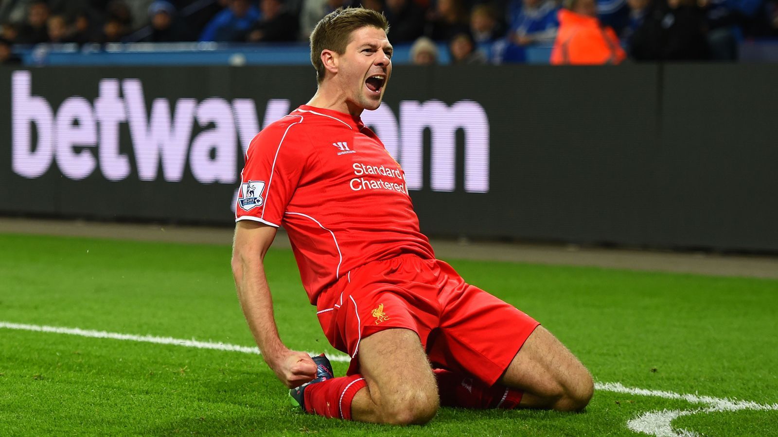 
                <strong>Platz 2 - Steven Gerrard</strong><br>
                Premier-League-Tore für Liverpool: 121Premier-League-Spiele für Liverpool: 504Von 1998 bis 2015 beim FC Liverpool unter Vertrag.
              