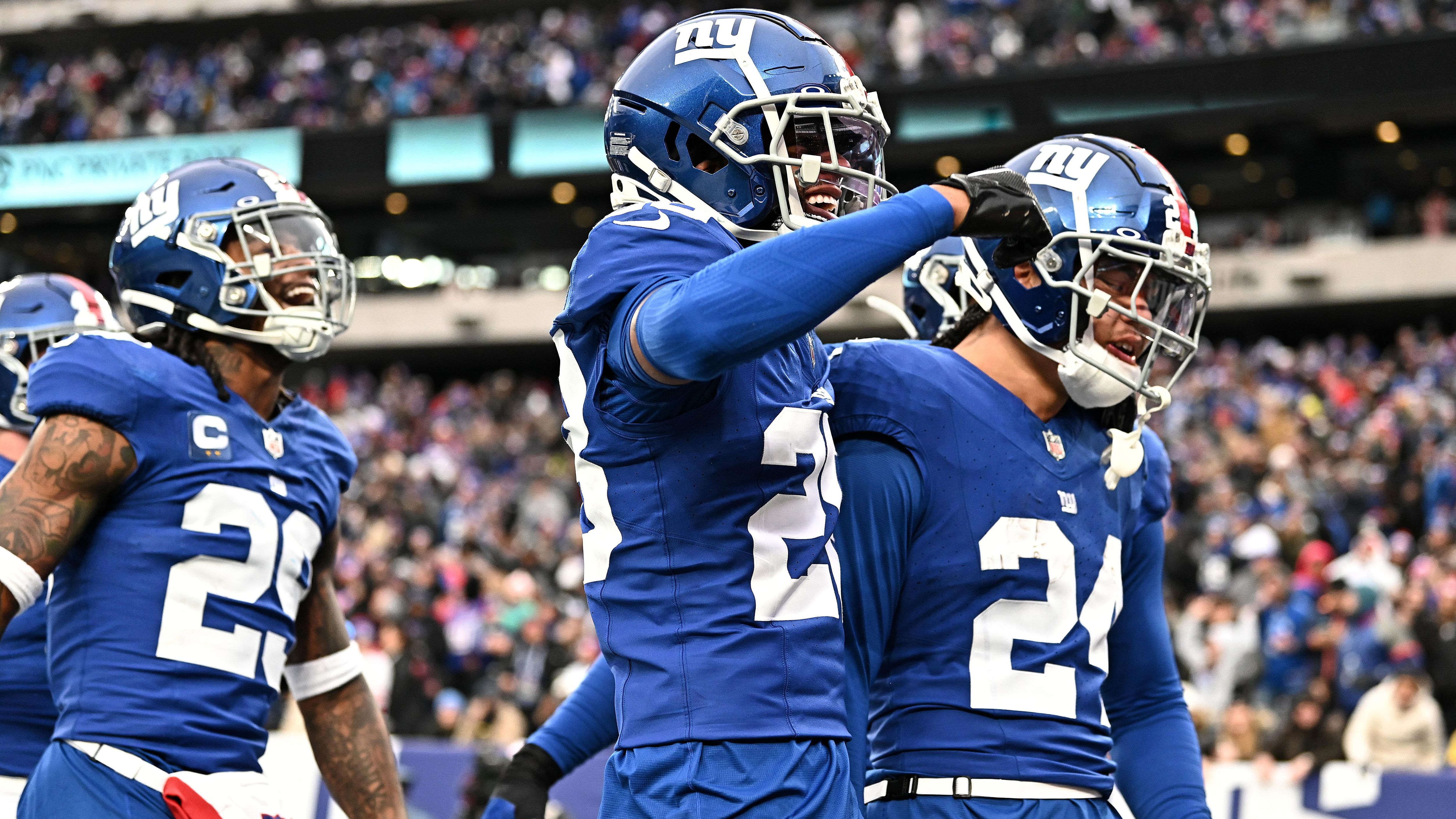 <strong>Platz 1 (geteilt): New York Giants</strong><br>Turnover-Bilanz: 12<br>Record: 6-11