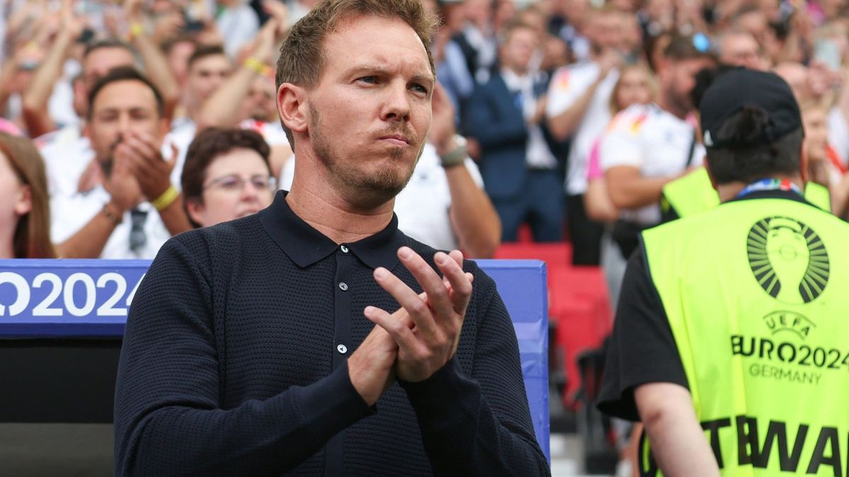 Bundestrainer Julian Nagelsmann in Stuttgart