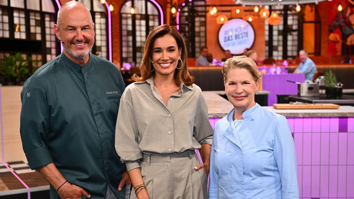 Frank Rosin, Jana Ina Zarrella und Cornelia Poletto bei "Wer kocht das Beste für die Gäste?" 2024