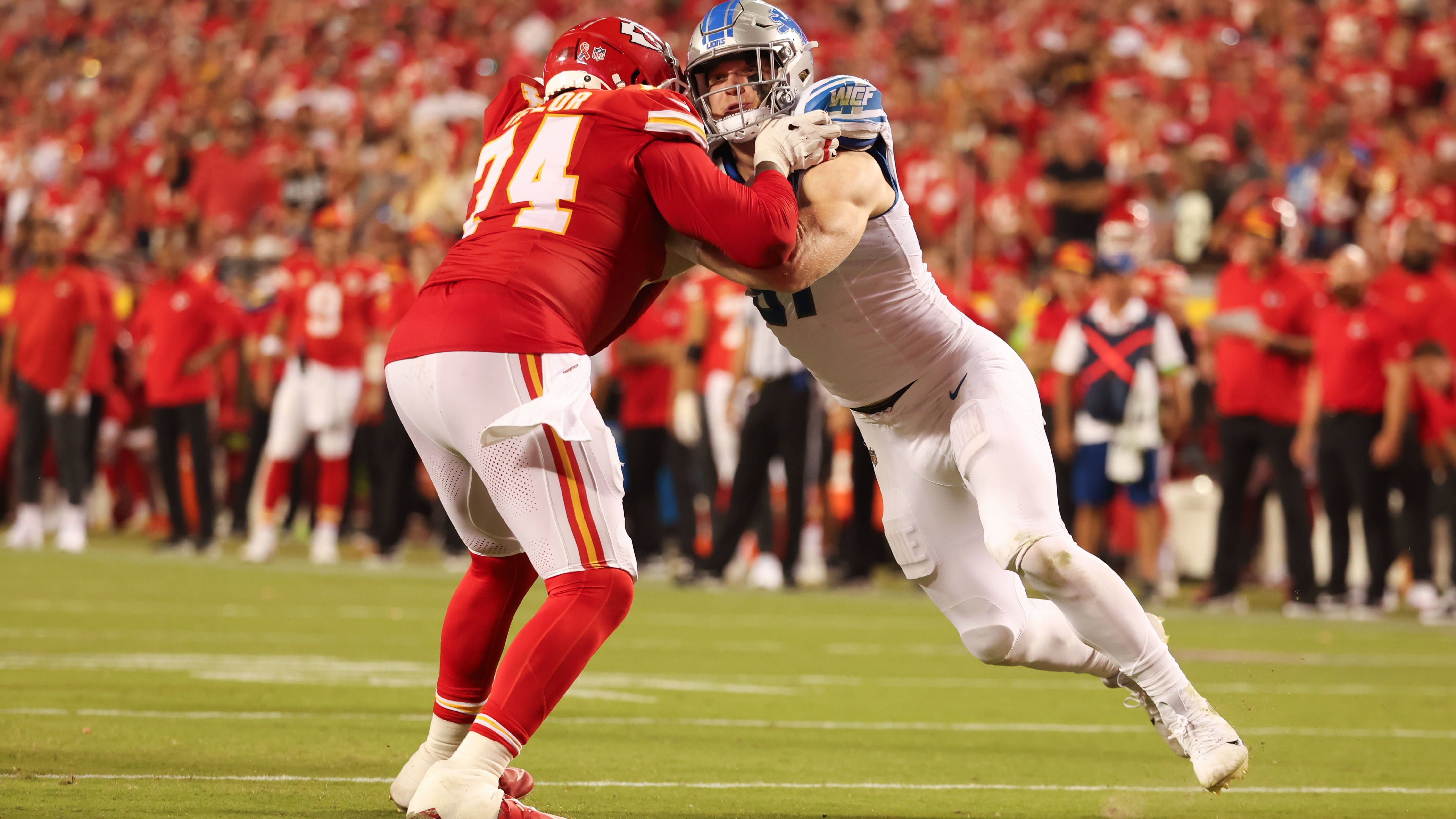<strong>16. Detroit Lions at Kansas City Chiefs (21:20), Woche 1 (Season Opener)</strong><br>24,8 Millionen Zuschauer