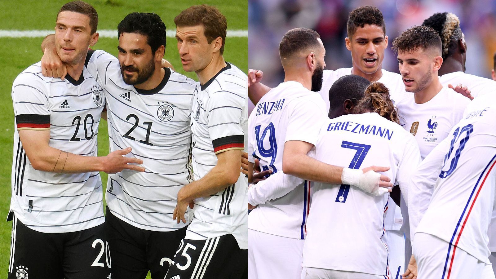 
                <strong>Hauchdünner Vorteil: Deutschland und Frankreich im Head-to-Head</strong><br>
                Deutschland startet am Dienstag (ab 21 Uhr im Liveticker auf ran.de) gegen den amtierenden Weltmeister Frankreich in die EM. Wer hat beim Head-to-Head die Nase vorne? ran.de macht den direkten Vergleich.
              